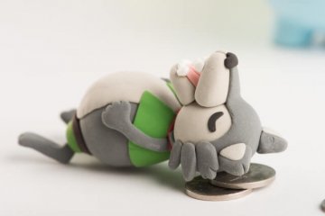 ダウンするウルフ金串