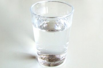 グラスの水
